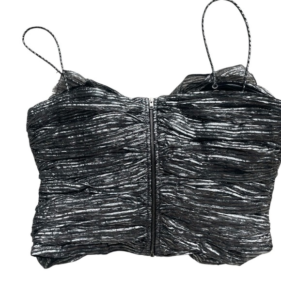 Isabel Marant Tresha Metallic Bow Top - Picture 5 of 10